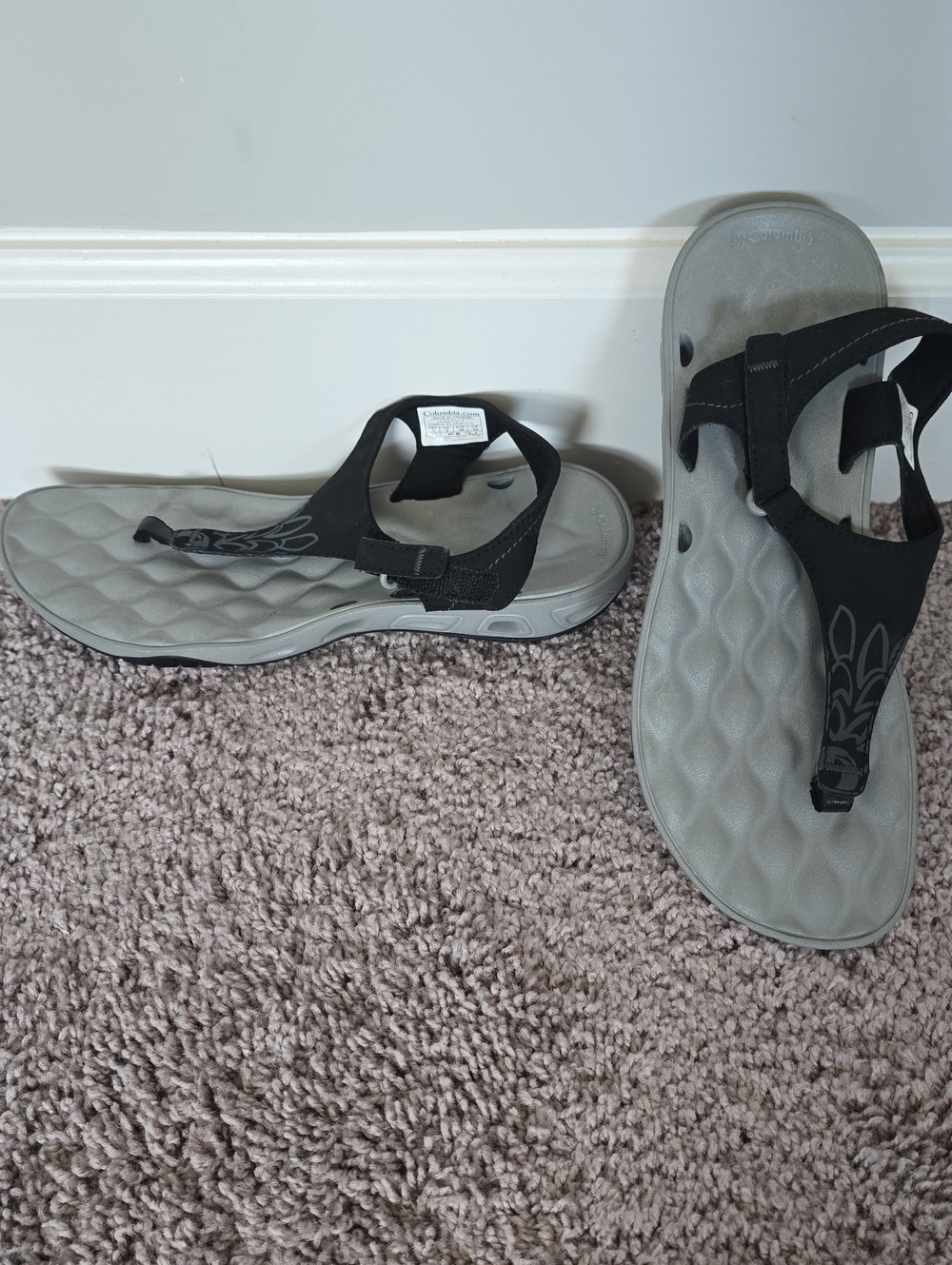 Columbia Gray/black Sunbreeze womans sandals-7